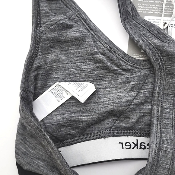 Icebreaker Women's Merino Sprite Racerback Bra Size XS - Picture 9 of 11